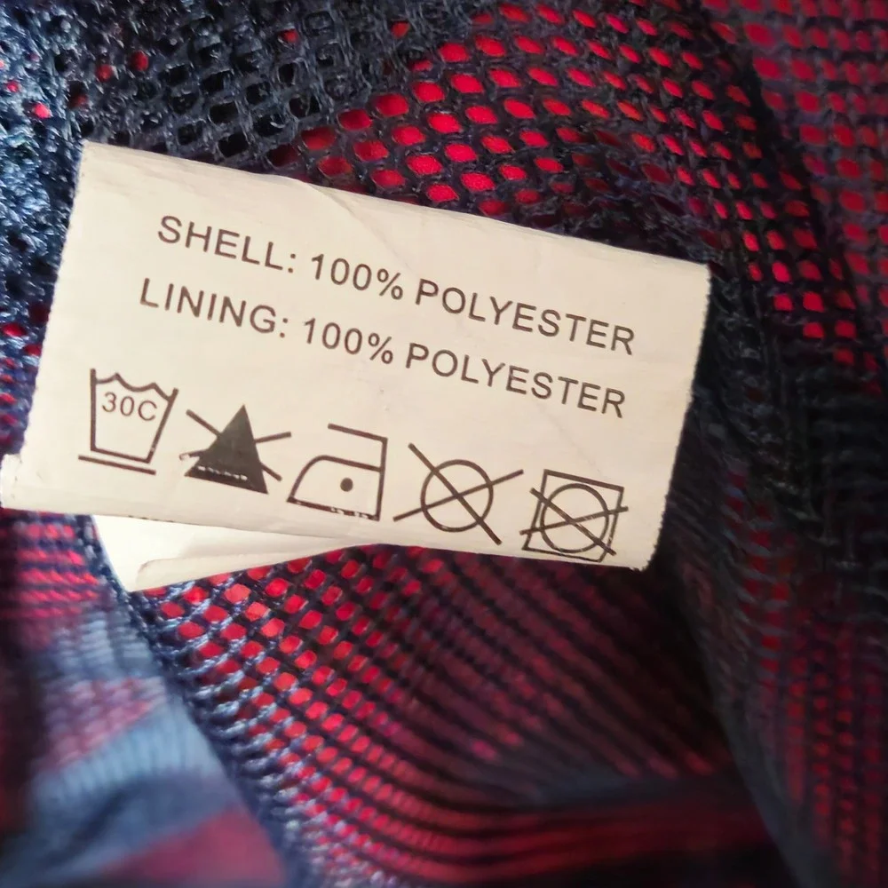 RSVLTS The Roosevelts Mens XL Windbreaker Jacket Red‎ White Blue USA Colorblock